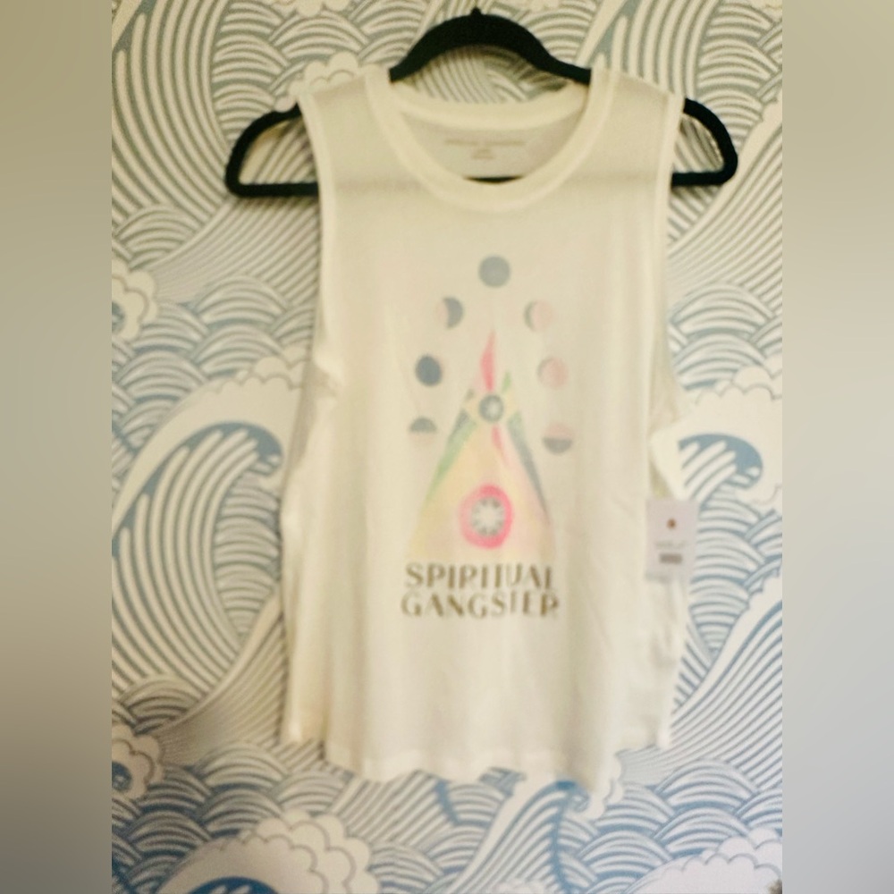 Spiritual Gangster Cream Tee